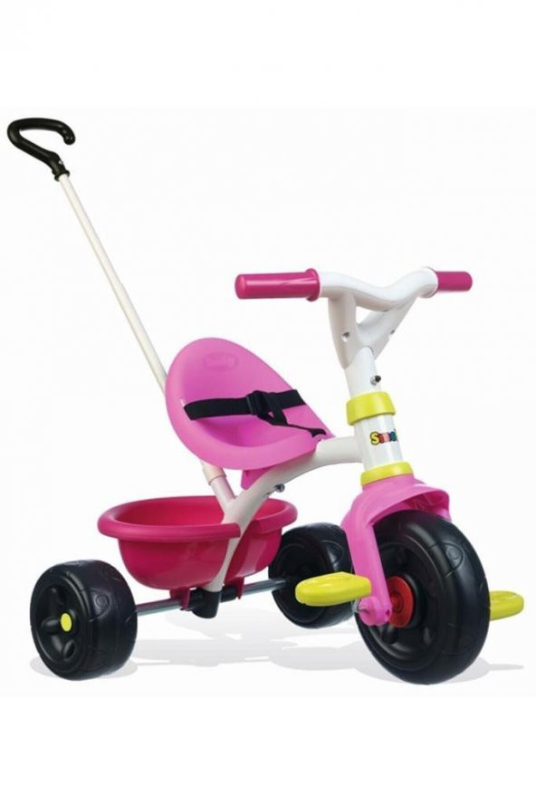 Smoby Be Fun Üç Tekerlekli Bisiklet Seti - Pembe  740322