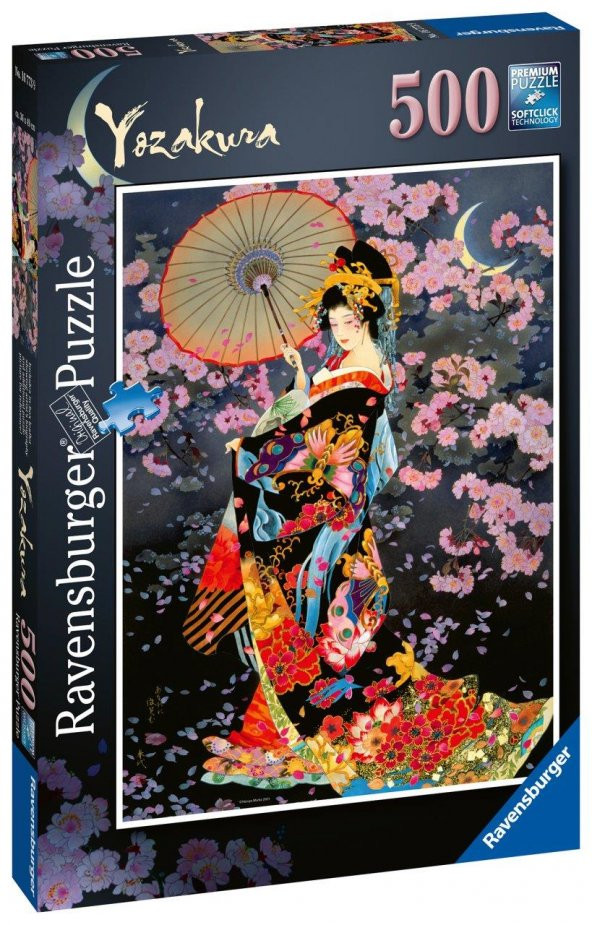 Ravensburger 500 Parça Puzzle Yozakura 167739