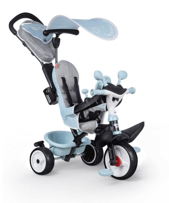 Smoby Baby Driver Comfort 3ü1 Arada Bisiklet Seti - Mavi 741500 - 1