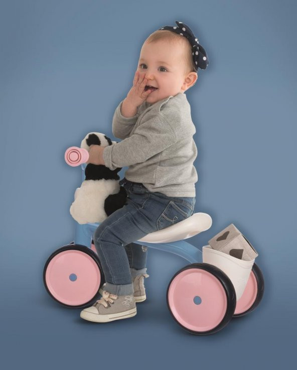 Smoby Rookie 4 Tekerlekli Bingit Bisiklet - Pembe 721401 - 5