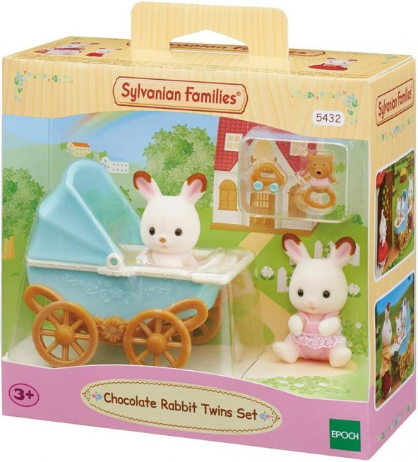 Sylvanian Families Çikolata Kulaklı Tavşan İkizler 5432