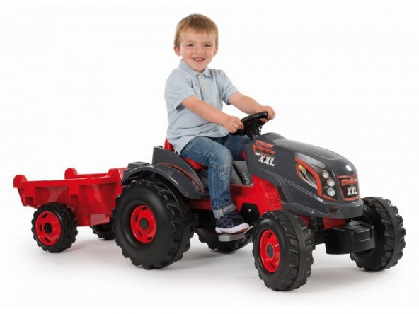 Smoby Stronger XXL Römorklu Traktör 710200 - 2