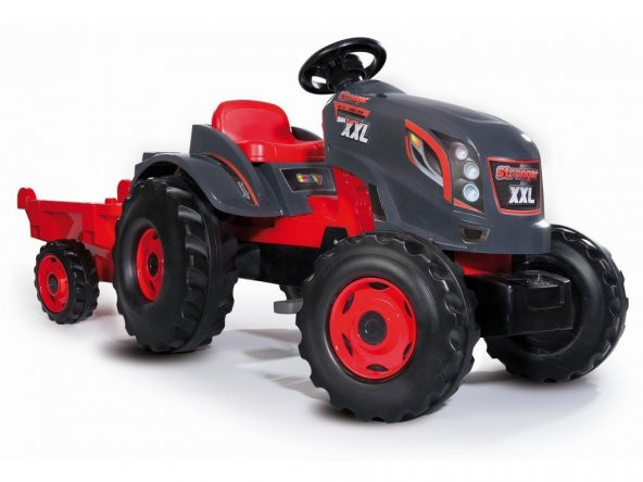 Smoby Stronger XXL Römorklu Traktör 710200 - 7