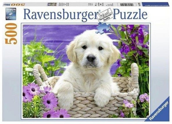 Ravensburger 500 Parça Puzzle Golden Retriever 148295 - 1