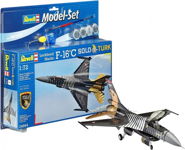 Revell Model Set SoloTürk F-16C 1:72 64844