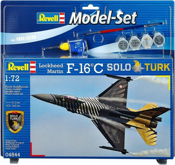Revell Model Set SoloTürk F-16C 1:72 64844 - 3