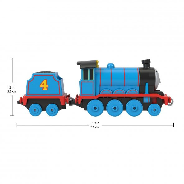 Thomas ve Arkadaşları Büyük Tekli Tren Sür-Bırak HFX91-HHN38 - 6