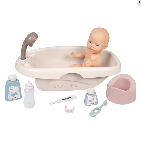 Smoby Baby Nurse Banyo Seti ve Aksesuarları 220366