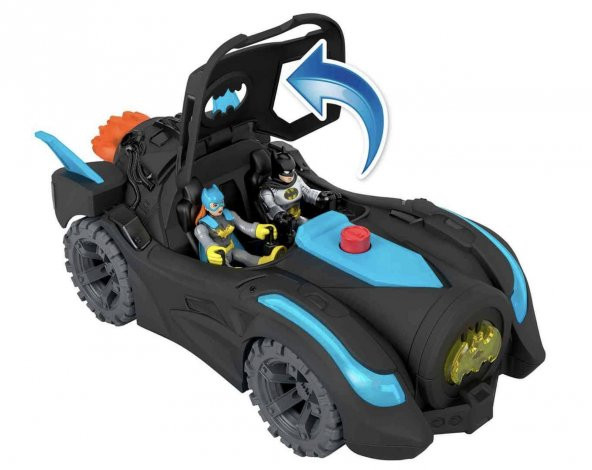 Imaginext Fisher Price DC Super Friends Batmobil HGX96 - 1