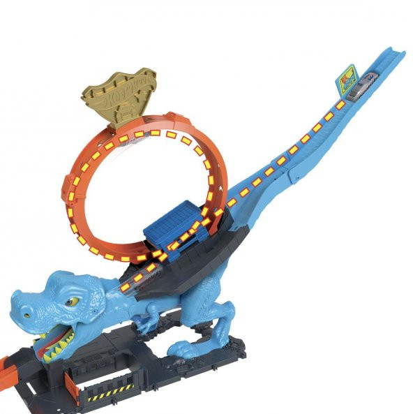 Hot Wheels Dinozor ile Mücadele Oyun Seti HKX42 - 4