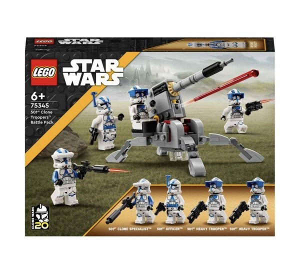 Lego Star Wars 501. Klon Trooperlar Savaş Paketi 75345 - 2