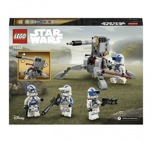 Lego Star Wars 501. Klon Trooperlar Savaş Paketi 75345 - 10