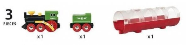 Brio Buharlı Tren ve Tünel 33892 - 2