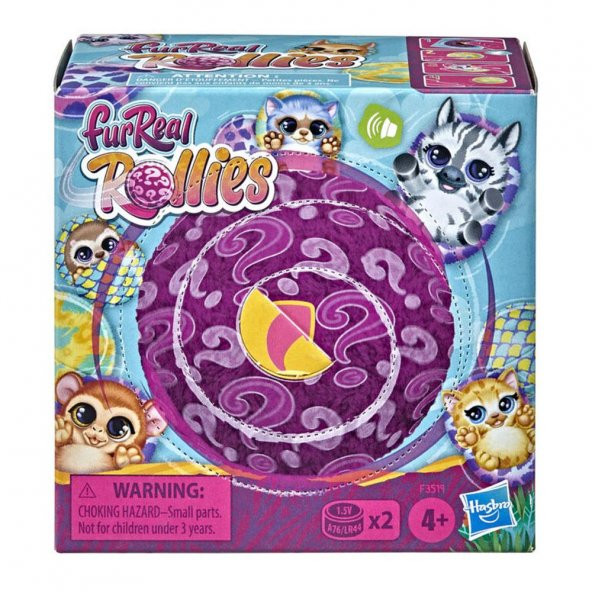 Furreal Rollies Ponpon Hayvanlar Sürpriz Paket F3519 - 1