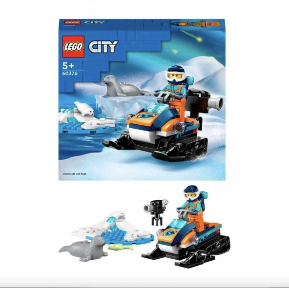 Lego City City Kutup Kaşifi Motorlu Kızağı 60376