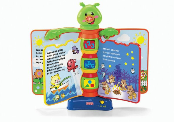 Fisher Price Eğlen & Öğren Eğitici Masalcı Tırtıl  N3835 - 1