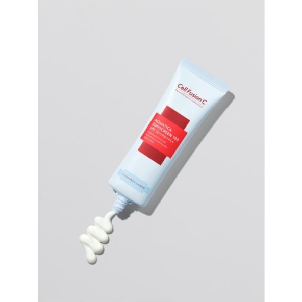 Cell Fusion C Aquatica Nemlendirici Yüksek Koruyucu Tüm Cilt Tipleri Için Güneş Kremi 100 Spf50 /pa 50 gr - 4