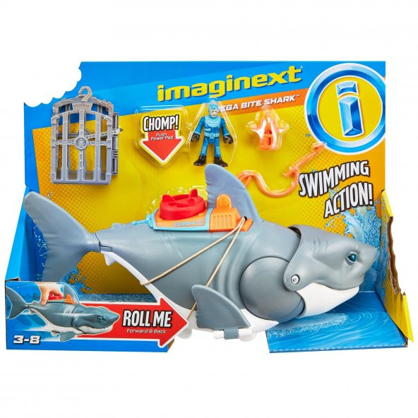 Imaginext Çılgın Köpekbalığı Oyun Seti GKG77 - 3