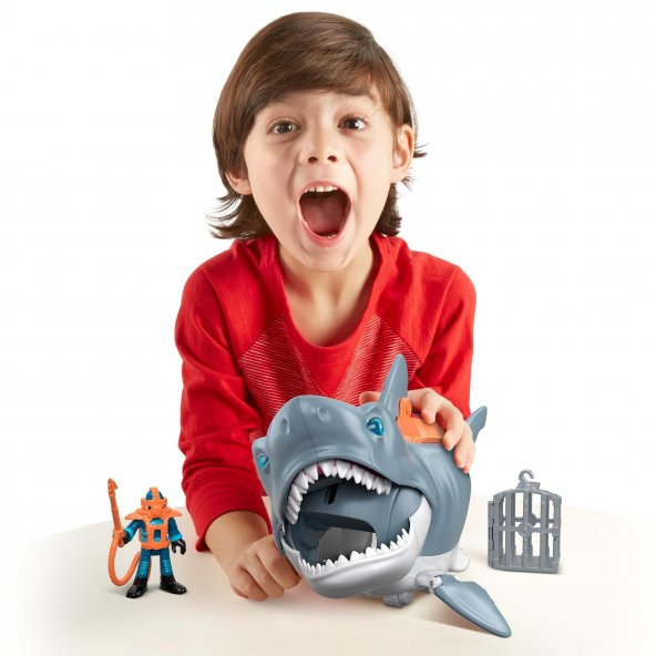 Imaginext Çılgın Köpekbalığı Oyun Seti GKG77 - 6