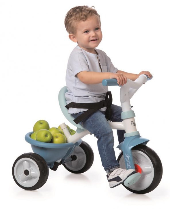 Smoby Be Move Üç Tekerlekli Bisiklet Seti - Mavi 740331 - 1
