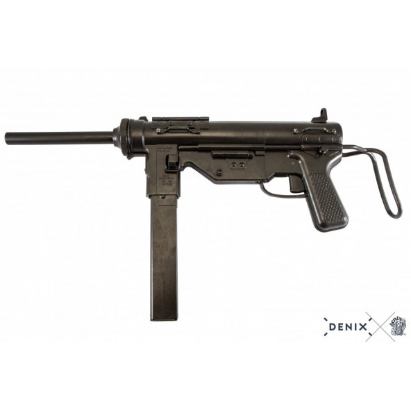 Denix Koleksiyon-M3 HAFİF MAKİNELİ TÜFEK KAL. .45 "GRES TABANCASI" ABD 1942 (İKİNCİ DÜNYA SAVAŞI)-JDNX1313 - 2