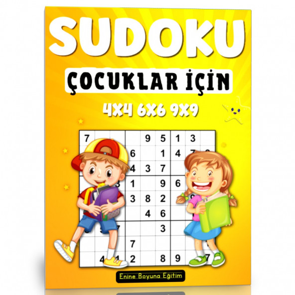 Çocuklar İçin Sudoku Kitap Seti (3 Kitap) - Resim 3