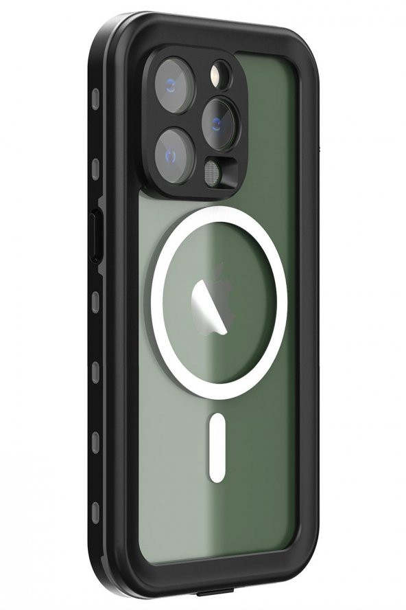 Peeq iPhone 14 Pro Kılıf Red Pepper Magsafe Su Geçirmez Kılıf - 1
