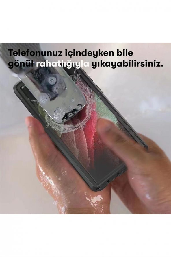 Peeq Samsung Galaxy S23 Ultra Kılıf Red Pepper Su Geçirmez Kılıf - 3