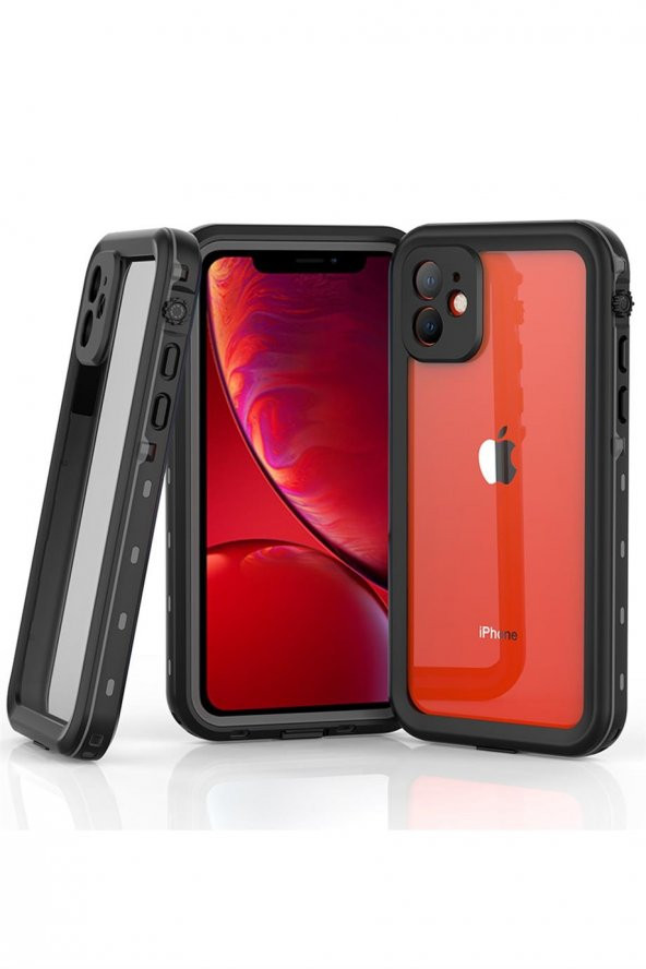 Peeq iPhone 11 Kılıf Red Pepper Su Geçirmez Kılıf - 3