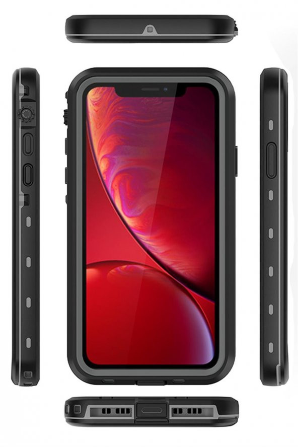 Peeq iPhone 11 Kılıf Red Pepper Su Geçirmez Kılıf - 4