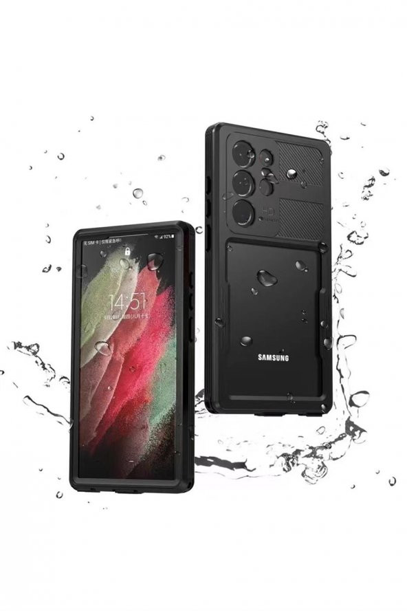 Peeq Samsung Galaxy S23 Ultra Kılıf Red Pepper Su Geçirmez Kılıf - 5