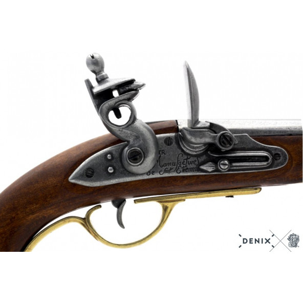 Denix Koleksiyon Grubu-SÜVARİ TABANCASI, FRANSA 1806-JDNX1011 - Resim 3