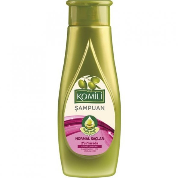 Komili Normal Saçlar Için 2si 1 Arada Kremli Şampuan 500 ml - 1