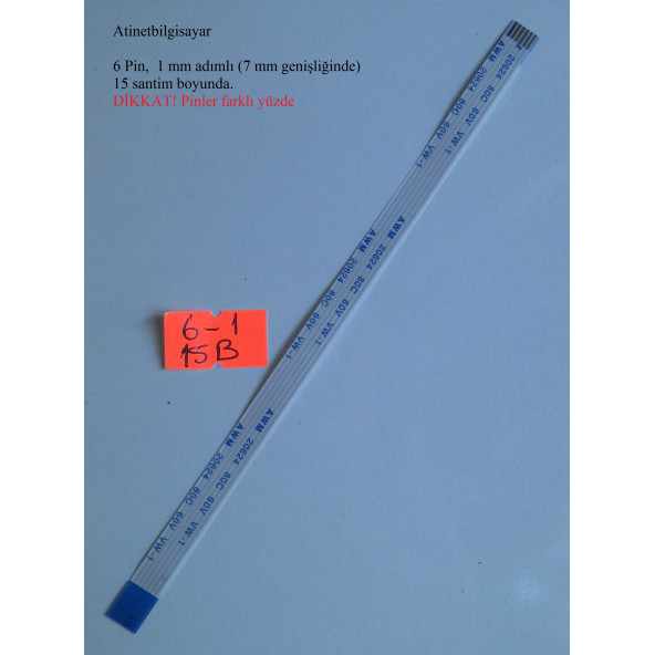 Dell Inspiron 3521 3537 Touchpad Flex Kablosu NBX00019Q00  6-1-15B ürün görseli 1