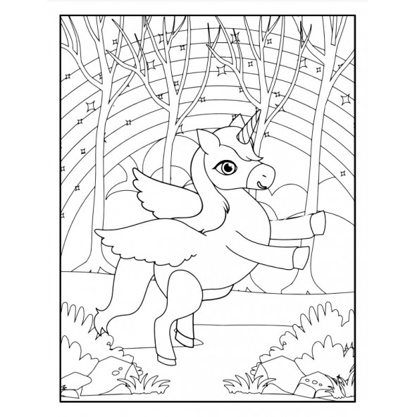 Sevimli Unicorn Boyama Kitap Seti (2 Kitap) - Resim 5