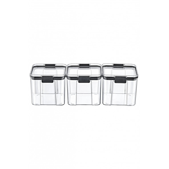 Bilmar Saklama Kilitli Kapları 3 Lü Set Orta 3 X 700 ml - 3