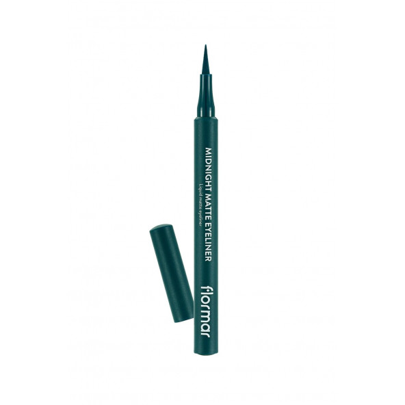 Mat Likit KalemFLORMAR  Eyeliner (YEŞİL) - 2