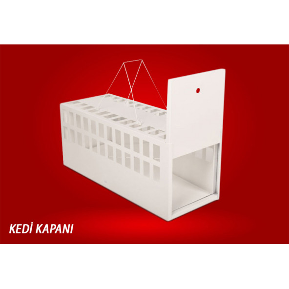 Kedi Canlı Yakalama Kapanı Kafesi Metal Kırılmaz