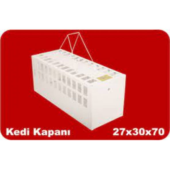 Kedi Canlı Yakalama Kapanı Kafesi Metal Kırılmaz - 2