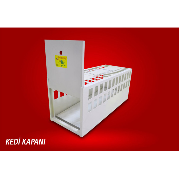 Kedi Canlı Yakalama Kapanı Kafesi Metal Kırılmaz - 4