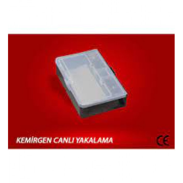Canlı Fare Kemirgen Yakalama İstasyonu Yapışkan Dahil Plastik Kırılmaz - 2