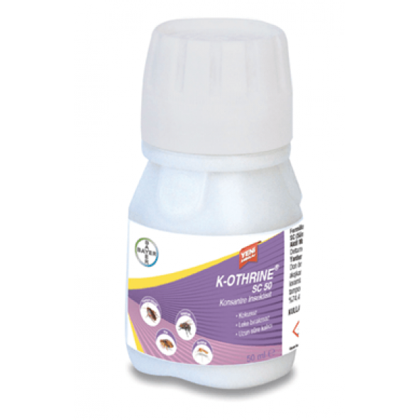 Bayer K-othrine Sc50 50ml Küçük Boy Haşere Sinek Böcek İlacı Kokusuz
