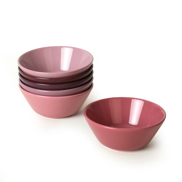 Keramika Mix Hitit Çorba Kasesi 14 Cm 6 Adet - 451/572 - 2