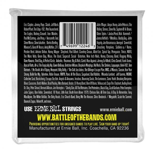 Ernie Ball P02246 Stainless Steel Regular Slinky 10-46 Elektro Gitar Teli - Resim 2