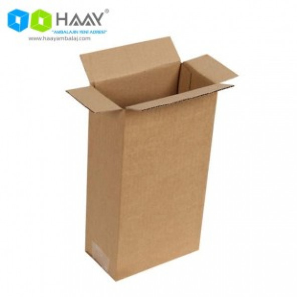 HAAY AMBALAJ 14x8x27 Cm Tek Oluklu A-Box Koli 100 ADET