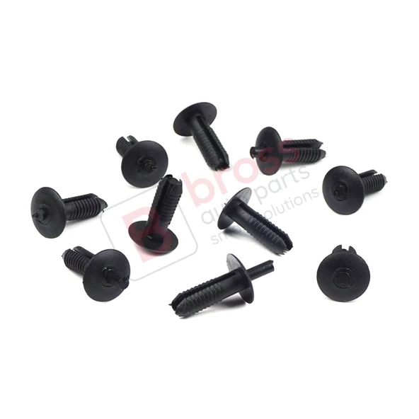 BMW için 10 Adet Tampon Klipsi 51117068126 - Resim 3