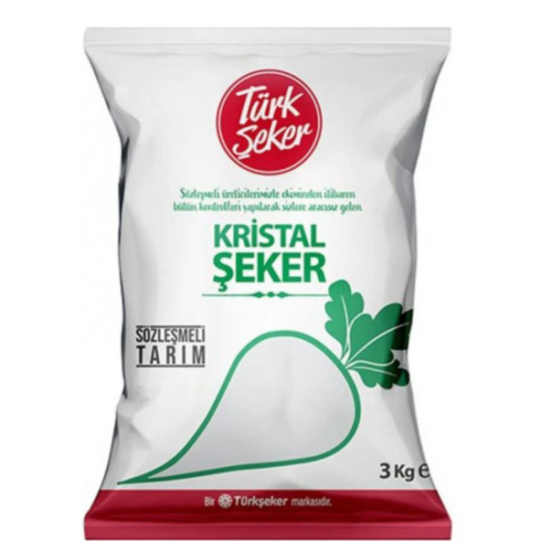 Türkşeker Toz Şeker 3000 Gr