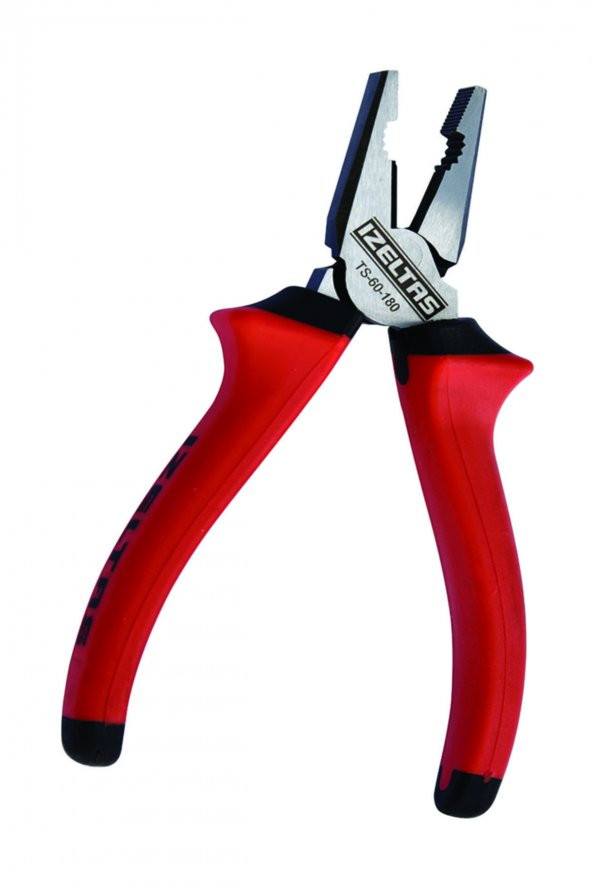 İzeltaş Kombine Pense Ağır Tip 180 Mm Çelik Tel İçin - 1