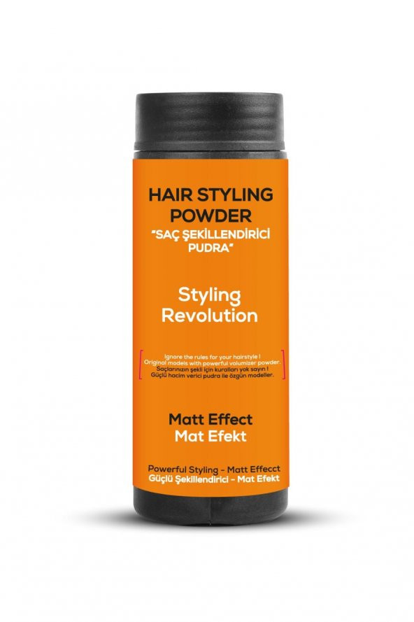 Fontenay Saç Şekillendirici Pudra Toz Wax Ultra Strong Turuncu + Saç Spreyi 400ml 2Li Set - 2