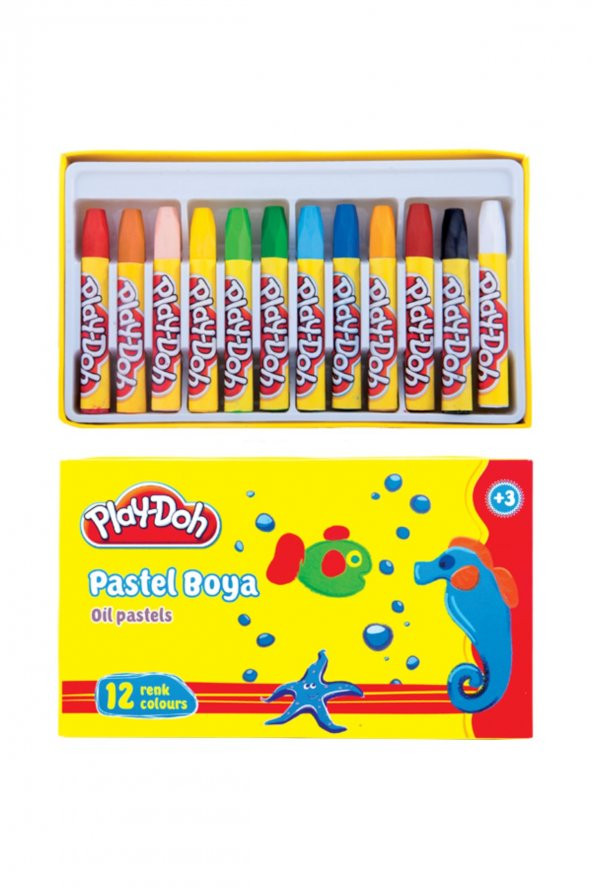 oil yağlı pastel boya 12 renk 11mm